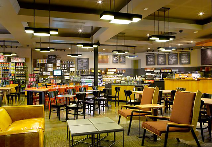 Menu design for University Village Starbucks Café